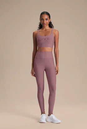 LEGGING LIVE FUSO ICON NEO ROXO CLARO