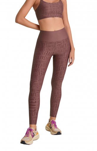 LEGGING FUSO LIVE MARROM