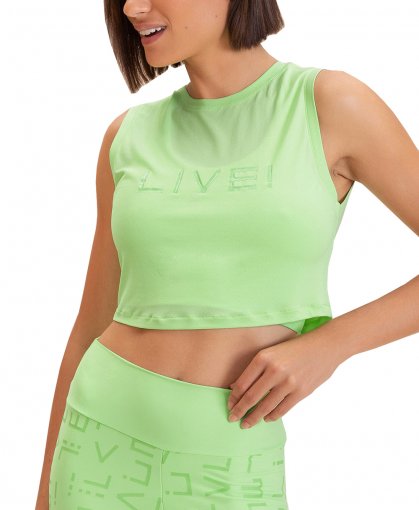 REGATA CROPPED UV E CONFORT LIVE VERDE
